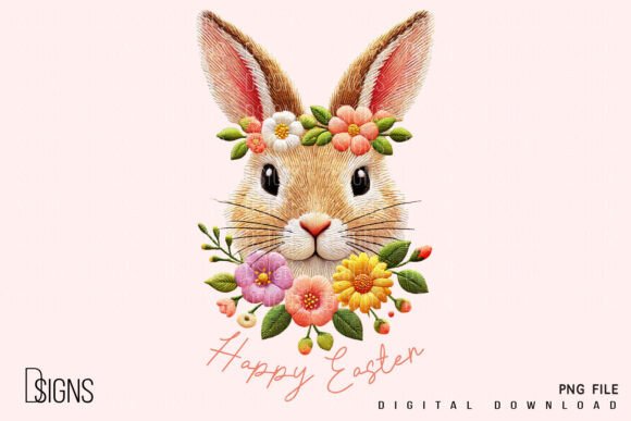 A Professional's Review of Easter Bunny Spring Flowers Embroidery