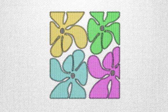 A Vibrant Embroidery Design for Craft Markets