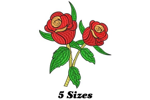 Blooming Rose: A Playful Accent for Your Apparel