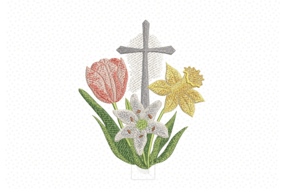 Embroidery Designer Review: Easter Flowers for Holiday Collections