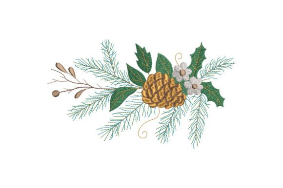 Gilded Fir Cone: A Touch of Elegance and Prosperity