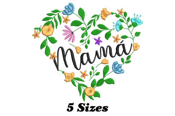 Mama Heart with Flowers: A Designer’s Review for Gift Crafters