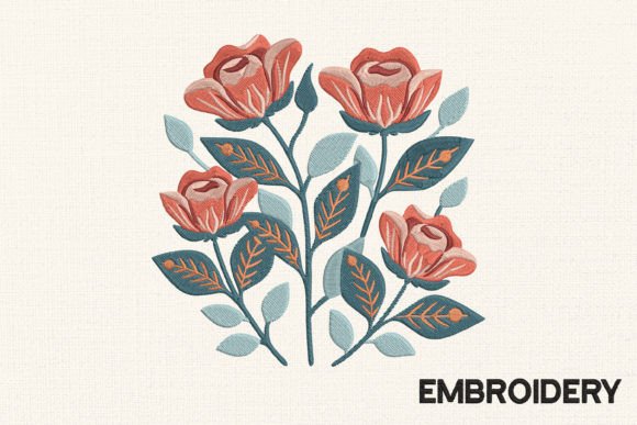 Roses Flowers: A Versatile Design for Craft Fairs